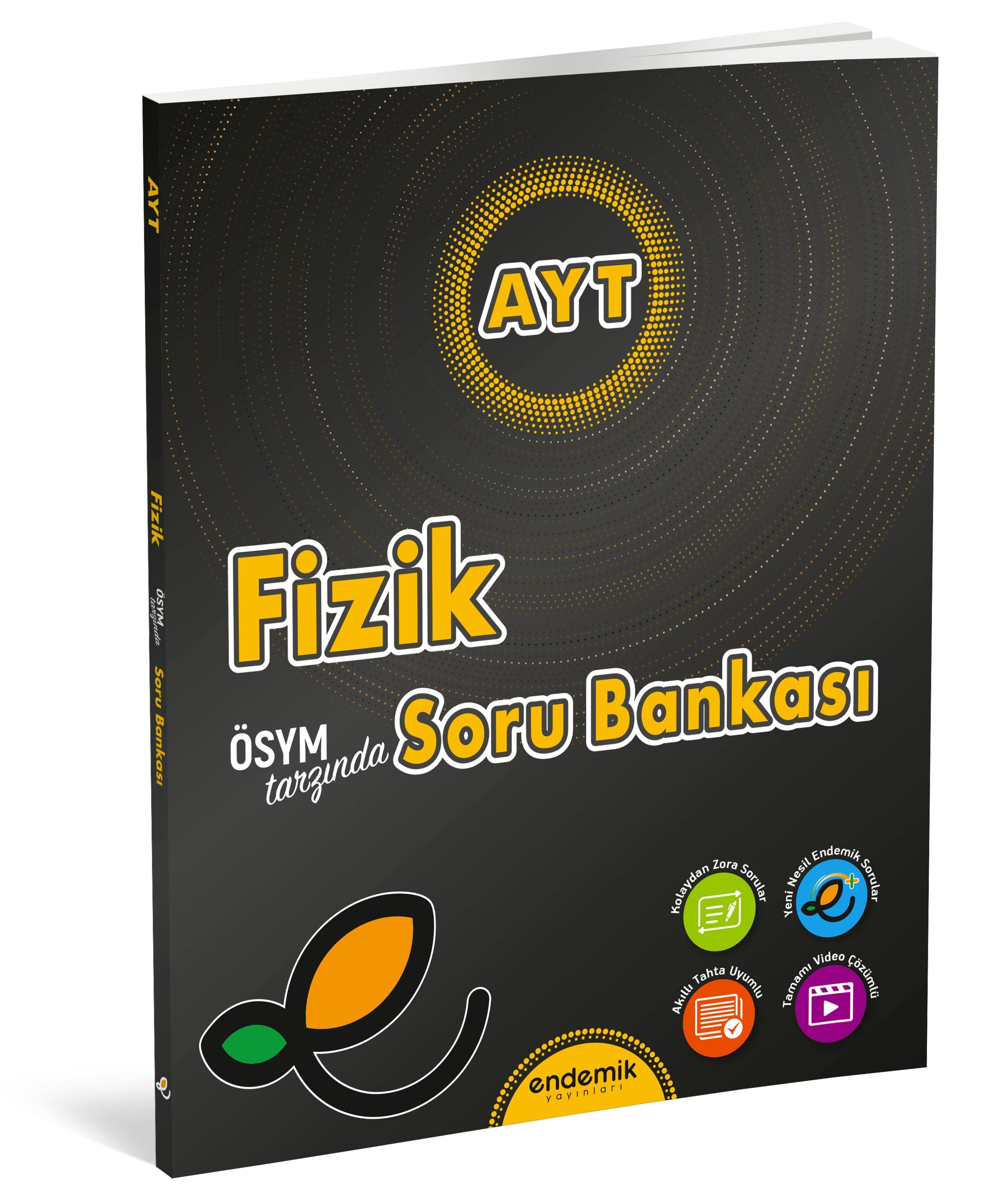 Endemik Yayınları AYT Fizik Soru Bankası